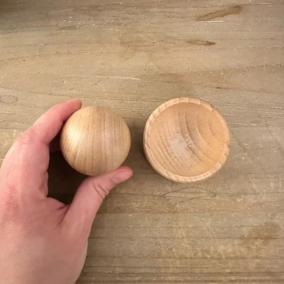 Lovevery Wooden Egg and Holder - Picture 2 of 3